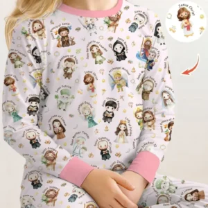 Little Saints Bamboo Two Piece Long Sleeve Pajama Set