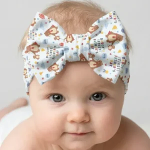 First Father's Day Daddy Bear Family Matching Headband