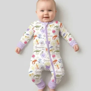 Louisiana Preppy Summer Bamboo Convertible Zippy
