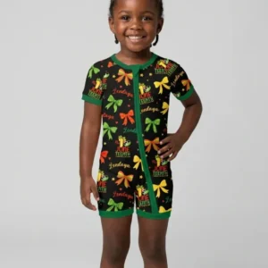 My 1st Juneteenth Bamboo Shorty Zippy