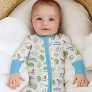 Happy Passover Matching Family Bamboo Convertible Zippy