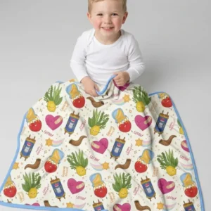 Jewish High Holidays Bamboo Blanket