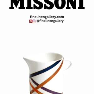 Missoni Home Creamer NASTRI Multicolor diam. 3.5", H 3.3" - Palais Royal Linen Gallery