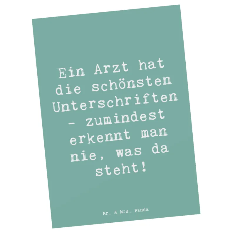 Postkarte Spruch Arzt Unterschrift|p:1714533|h:9bef4fe07e0c6099bdc439bcf233a050