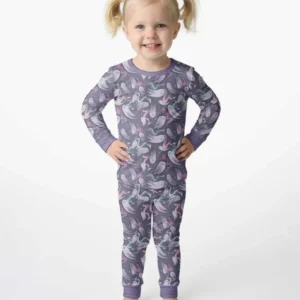 Whimsical Spirits Bamboo Two Piece Long Sleeve Pajama Set