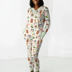 Kwanzaa Spirit Bamboo Women Pajama Set