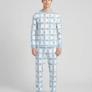Plaid Pals Family Matching Bamboo Men's Pajama Set