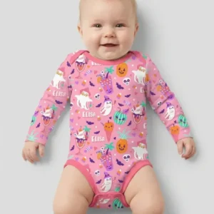 Summerween Doodles Bamboo Bodysuit