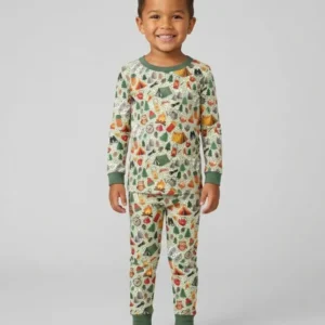 Happy Trails Bamboo Two Piece Long Sleeve Pajama Set