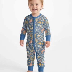 Doodly Cowboy Bamboo Convertible Zippy