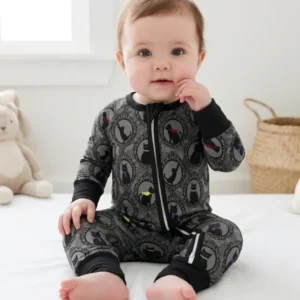 Midnight Cat Parade Bamboo Convertible Zippy