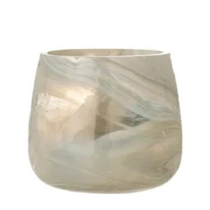 Teelichthalter Stanly - aus recyceltem Glas