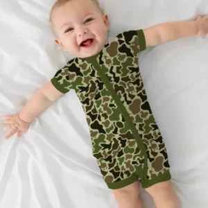 Mallard Duck Hunting Camouflage Bamboo Shorty Zippy