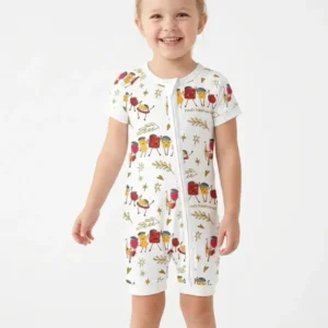 Let's Celebrate Rosh Hashanah Bamboo Shorty Zippy
