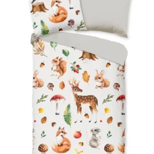 Guten Morgen Flanellen Children's Cupbe Cover "Herbst" - Multi - Rits