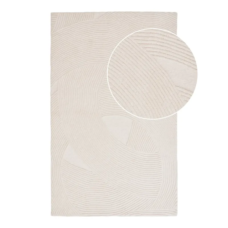 Teppich Arivon – Handgetuftete Eleganz - 100% Wolle, 200x300
