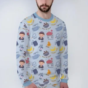 Happy Ramadhan Bamboo Men's Pajama Set