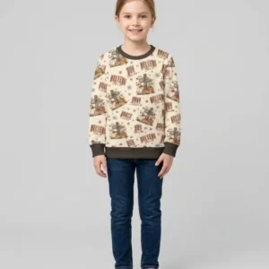 Floral Fall Give Thanks To The Lord Bamboo Crewneck Sweatshirt