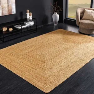 Flachgewebe Teppich PURE NATURE 230x160cm Jute handgewebt