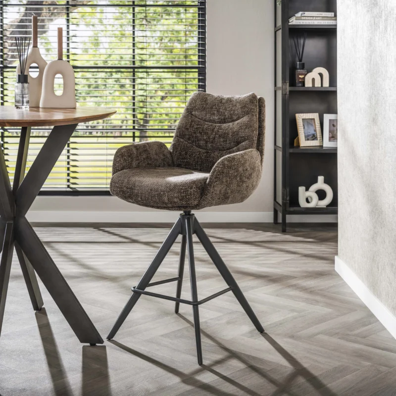 LOUNGE Barstuhl drehbar 2-er Pack / Hoven