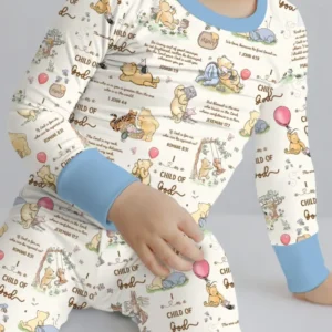 Child of God Whimsy Woodland Bamboo Two Piece Long Sleeve Pajama Set