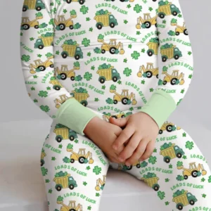 Loads Of Luck Bamboo Two Piece Long Sleeve Pajama Set