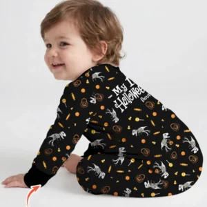 My First Halloween Dinosaur Bamboo Convertible Zippy