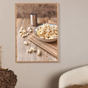 Poster Snack aus hochwertigem Papier