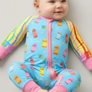 Happy Crayon Friends Bamboo Convertible Zippy