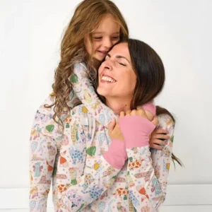 Whimsical Cat Parade Women Pajama Set