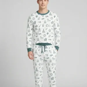 Lake Vibe Bamboo Men's Pajama Set