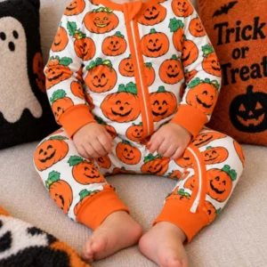 Classic Happy Jack O Lanterns Bamboo Convertible Zippy
