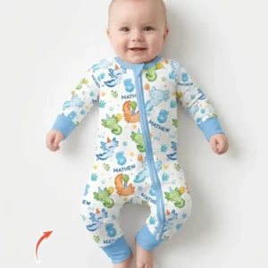 Personalized Alolt Of Fun Birthday Bamboo Convertible Zippy