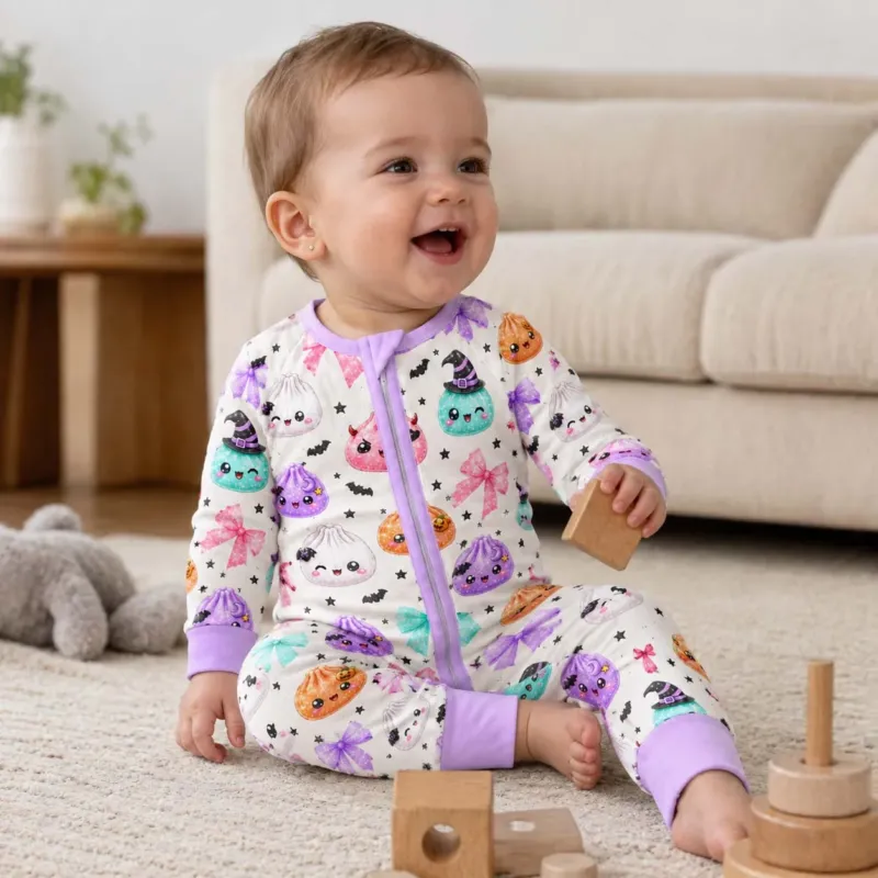 Kawaii Halloween Treats Bamboo Convertible Zippy