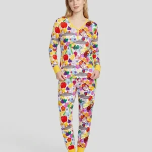 Happy Rosh Hashanah Bamboo Women Pajama Set