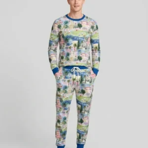 Soccer Tour 2026 Bamboo Men's Pajama Set