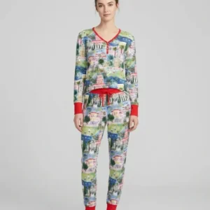 Soccer Tour 2026 Bamboo Women Pajama Set