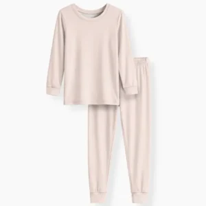 Blush Bamboo Two Piece Pajama Set