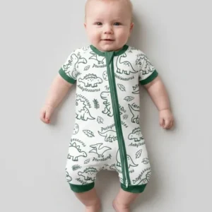 Dinosaur Park Bamboo Shorty Zippy