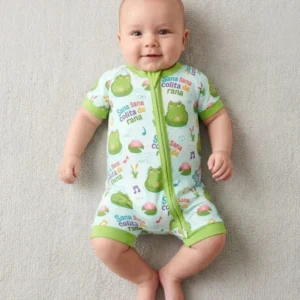 Sana Sana Colita De Rana Bamboo Shorty Zippy