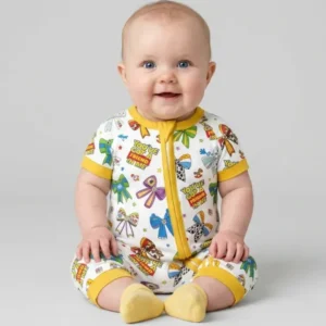 Magical Mirror Bow Bamboo Shorty Zippy