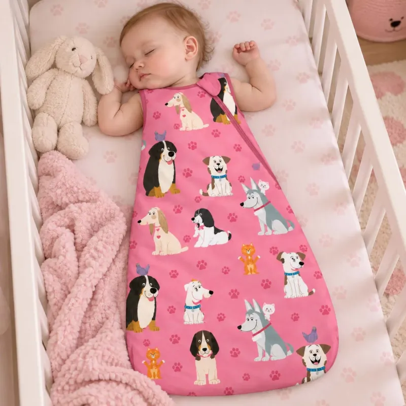Puppy Party Pals Bamboo Sleep Bag