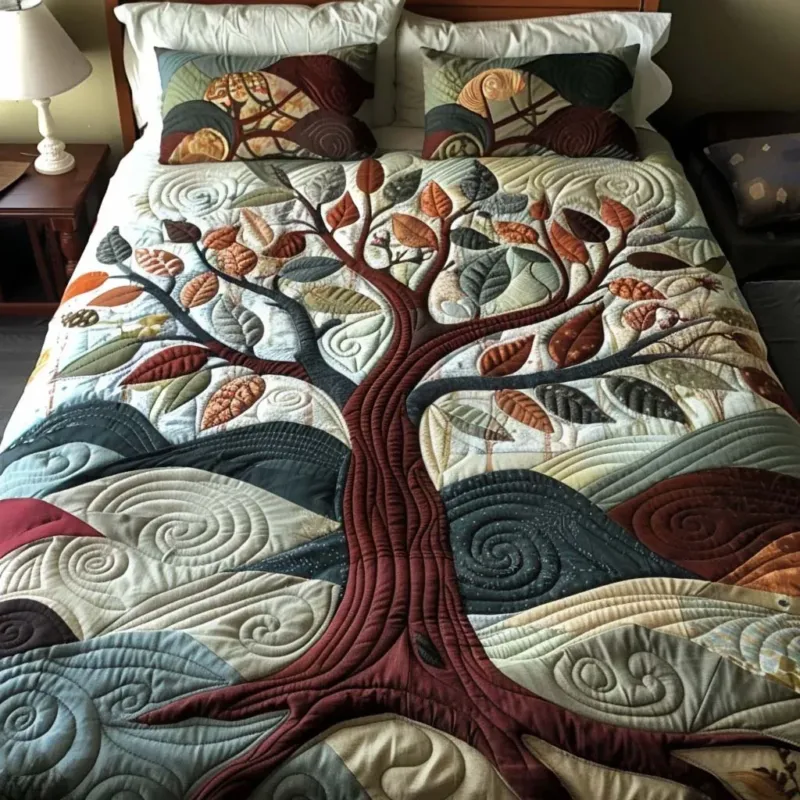 Sacred Legacy Bamboo Quilt Bedding Set