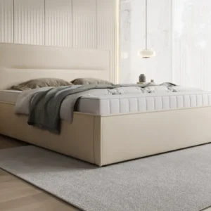 Designer Polsterbett Merry Stoff mit Stauraum