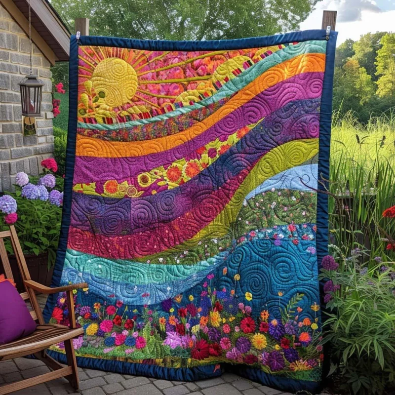 Sunny Paradise Bamboo Quilt Blanket