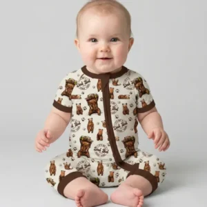 Daddy Bear It's Not A Dad Bod Bamboo Shorty Zippy