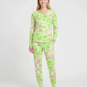 Tennis Candy Family Matching Bamboo Women Pajama Set