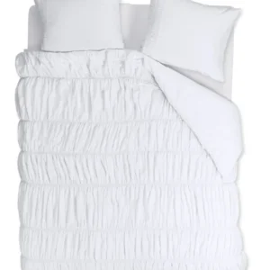 Rivièra Maison Ruffle Bettwäsche - Weiß