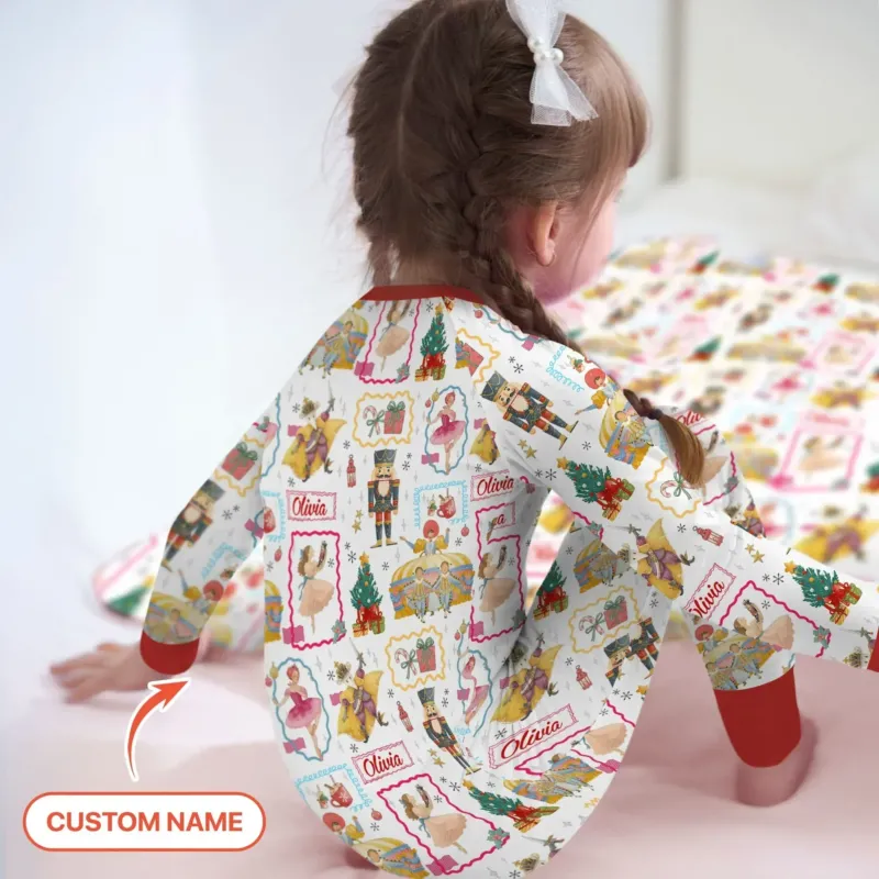 The Enchanted Nutcracker Custom Name Bamboo Convertible Zippy